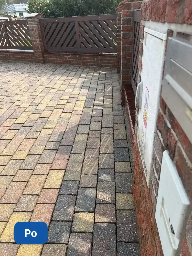 Dlažba po čištění