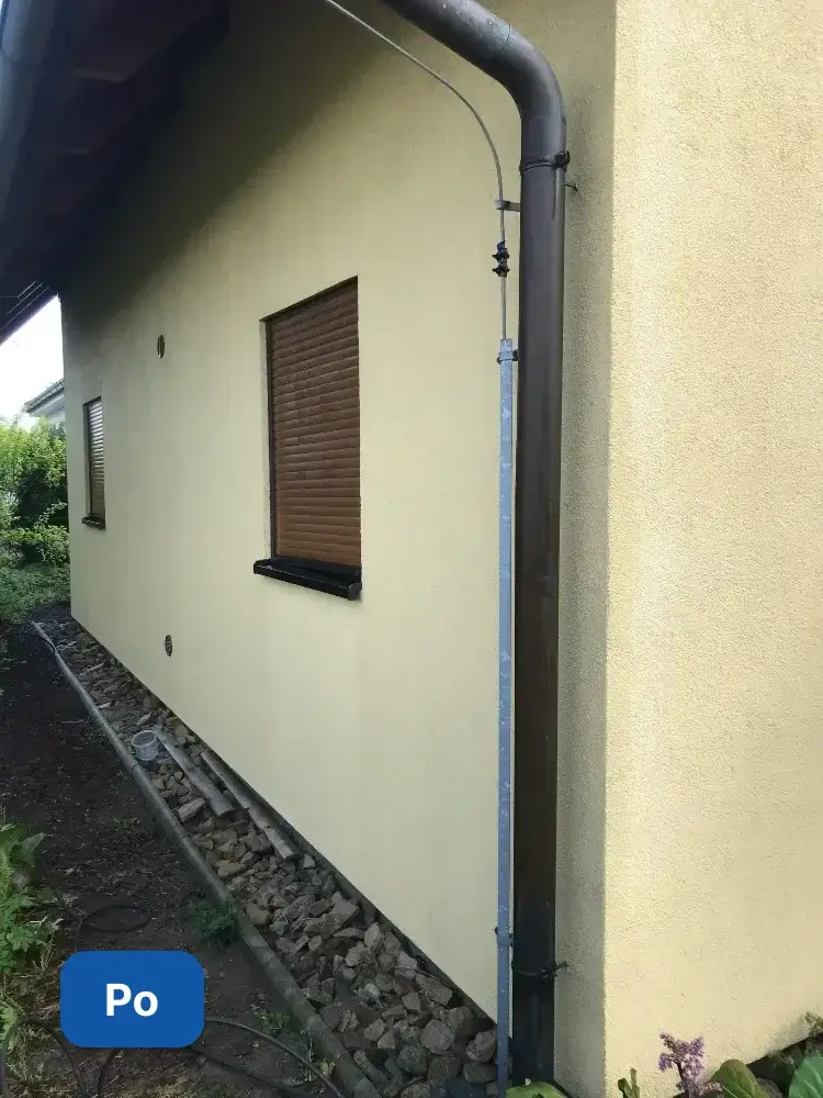 Fasáda po čištění